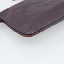 LOUIS VUITTON Monogram Empreinte Citadine PM Pouch Purple LV Auth bs36589-13
