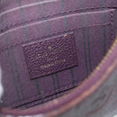 LOUIS VUITTON Monogram Empreinte Citadine PM Pouch Purple LV Auth bs36589-16
