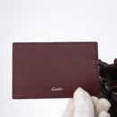 CARTIER Marcello de Cartier Hand Bag Patent leather 2way Bordeaux Auth bs36593A-23