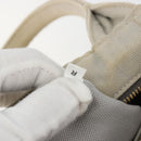 PRADA Canapa PM Hand Bag Canvas 2way Gray Gold Auth bs36595-11