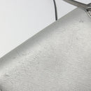 PRADA Shoulder Bag Saffiano leather Silver Auth bs36601-8
