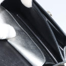 PRADA Shoulder Bag Saffiano leather Silver Auth bs36601-10