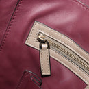VALENTINO Studs Tote Bag Brown Gold Auth bs36602-21