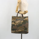VALENTINO Studs Tote Bag Brown Gold Auth bs36602-23