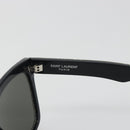 SAINT LAURENT Sunglasses plastic Black Auth bs36603-8