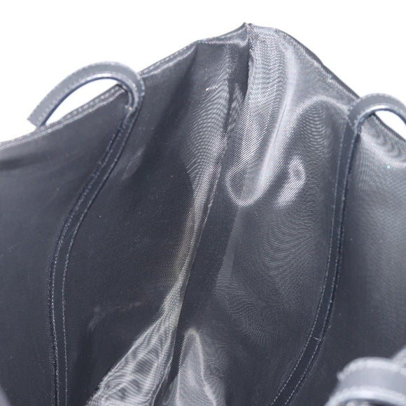 Salvatore Ferragamo Tote Bag Nylon Brown Silver Auth bs36608A