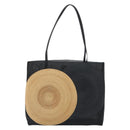 Salvatore Ferragamo Tote Bag Nylon Brown Silver Auth bs36608A-13
