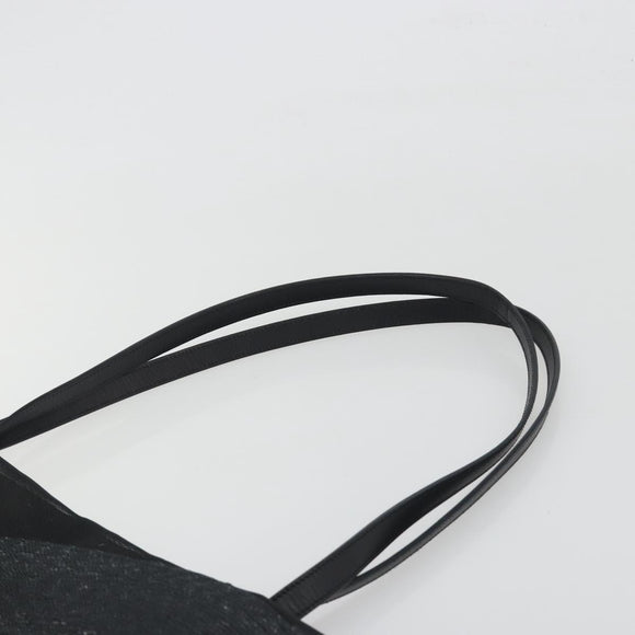 Salvatore Ferragamo Tote Bag Nylon Brown Silver Auth bs36608A