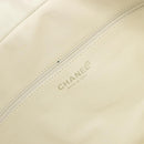CHANEL Sports Line Matelasse Boston Bag Canvas Gray Silver CC Auth bs36613-22
