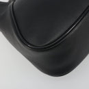 Salvatore Ferragamo Shoulder Bag Leather Black Auth bs36615V-11