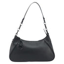 Salvatore Ferragamo Shoulder Bag Leather Black Auth bs36615V-2