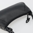 Salvatore Ferragamo Shoulder Bag Leather Black Auth bs36615V-6