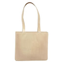 CHANEL Tote Bag Patent leather Ivory Gold CC Auth bs36616-13