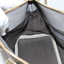 Chloe Hand Bag Leather 2way Gray Gold Auth bs36618A-21