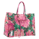 BALENCIAGA The Paper Tote Bag Leather Pink 236701 Auth bs36620A-1