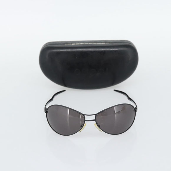 GUCCI Sunglasses Plastic Black Auth bs36623