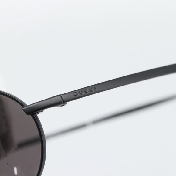 GUCCI Sunglasses Plastic Black Auth bs36623