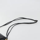 SAINT LAURENT Shoulder Bag PVC Canvas Black Gold Auth bs36624-8