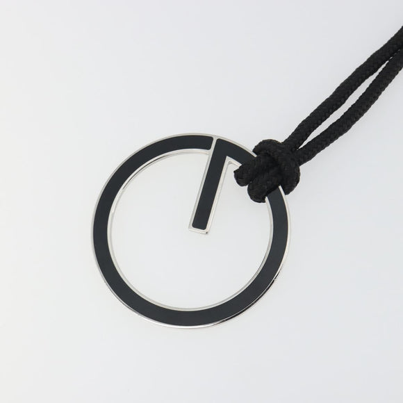 GUCCI G Logo Necklace metal Silver Auth bs36627V