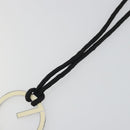 GUCCI G Logo Necklace metal Silver Auth bs36627V-4