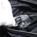HERMES Acape Luco PM Hand Bag Nylon Black Auth bs36629-20
