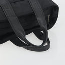 HERMES Acape Luco PM Hand Bag Nylon Black Auth bs36629-7