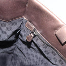 LOEWE Tote Bag Leather Bronze Auth bs36630-20