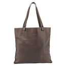 LOEWE Tote Bag Leather Bronze Auth bs36630-13