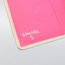 CHANEL Cambon Line Day Planner Cover Leather Black Silver CC Auth bs36631-18