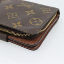 LOUIS VUITTON Monogram Compact Zip Wallet M61667 LV Auth bs36635-11