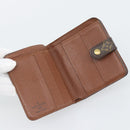 LOUIS VUITTON Monogram Compact Zip Wallet M61667 LV Auth bs36635-14