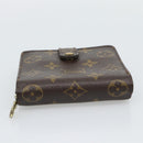 LOUIS VUITTON Monogram Compact Zip Wallet M61667 LV Auth bs36635-5