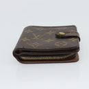 LOUIS VUITTON Monogram Compact Zip Wallet M61667 LV Auth bs36635-7