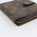 LOUIS VUITTON Monogram Compact Zip Wallet M61667 LV Auth bs36635-9