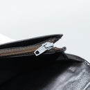 CHANEL Long Wallet Patent leather Black Gold CC Auth bs36639-19