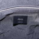 FENDI Backpack Nylon Black Silver Auth bs36641V-18