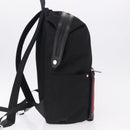 FENDI Backpack Nylon Black Silver Auth bs36641V-5