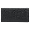 LOUIS VUITTON Taiga Multicles 4 Key Case Ardoise M30522 LV Auth bs36642-2