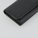 LOUIS VUITTON Taiga Multicles 4 Key Case Ardoise M30522 LV Auth bs36642-9