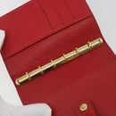 LOUIS VUITTON Monogram Vernis Agenda PM Planner Cover Red R21016 LV Auth bs36647-19