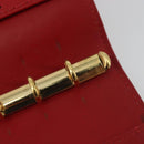LOUIS VUITTON Monogram Vernis Agenda PM Planner Cover Red R21016 LV Auth bs36647-20