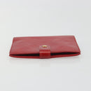LOUIS VUITTON Monogram Vernis Agenda PM Planner Cover Red R21016 LV Auth bs36647-4