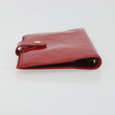 LOUIS VUITTON Monogram Vernis Agenda PM Planner Cover Red R21016 LV Auth bs36647-6
