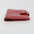 LOUIS VUITTON Monogram Vernis Agenda PM Planner Cover Red R21016 LV Auth bs36647-7