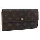 LOUIS VUITTON Monogram Portefeuille Sarah Long Wallet M61734 LV Auth bs36648-1