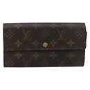 LOUIS VUITTON Monogram Portefeuille Sarah Long Wallet M61734 LV Auth bs36648-2