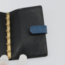 LOUIS VUITTON Epi Agenda PM Day Planner Cover Blue R20055 LV Auth bs36649-18