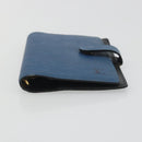 LOUIS VUITTON Epi Agenda PM Day Planner Cover Blue R20055 LV Auth bs36649-6