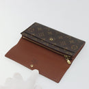 LOUIS VUITTON Monogram Portefeuille Sarah Long Wallet M61734 LV Auth bs36650-9