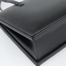 LOEWE Hand Bag Leather Black Auth bs36651-16